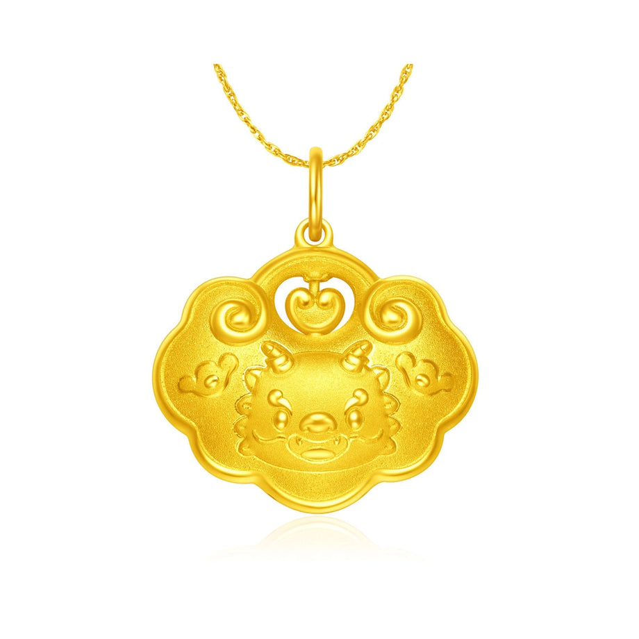 Chow Tai Fook 24K Gold Year of Dragon Auspicious and Fortunate Ruyi Lo –  Gem Hooray 珠宝汇