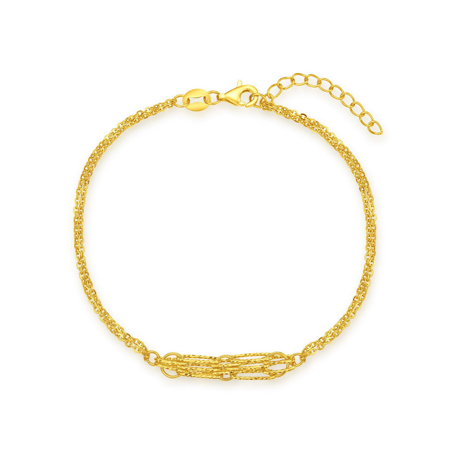 Authentic 999 Solid Pure Gold Fashion Bracelet With 6g Gold Chino Link  Chain From Jfunq, $521.82 | DHgate.Com