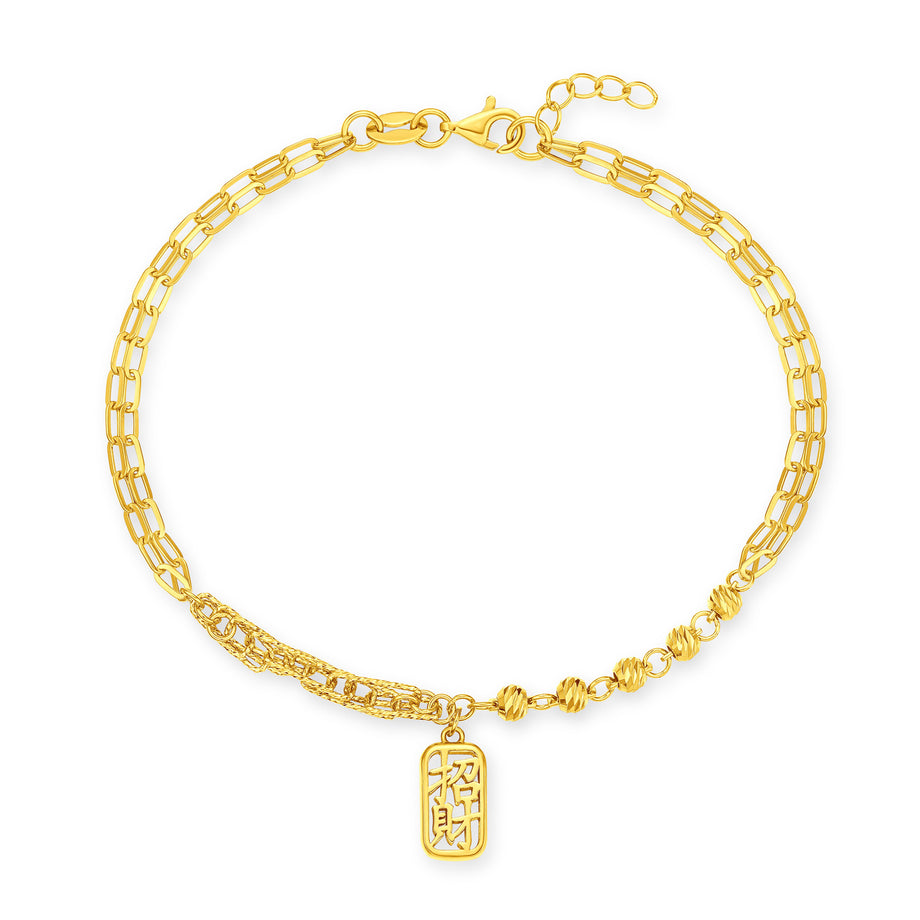 999 hot sale gold bracelet