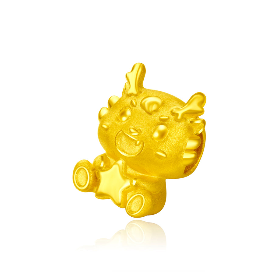 周大福999 24K足金「龙年」系列之昌盛兴龙转运珠– Gem Hooray 珠宝汇