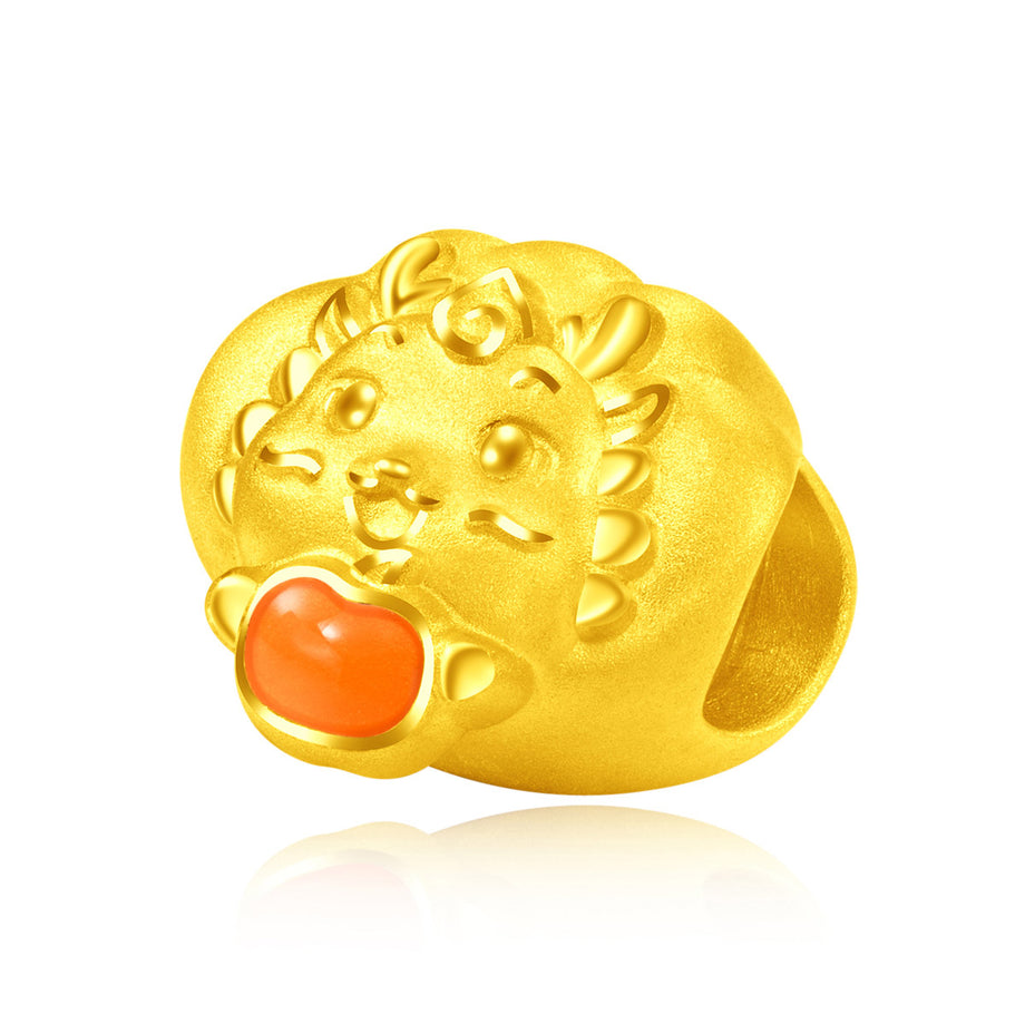 周大福999 24K足金祥“龙”如意转运珠– Gem Hooray 珠宝汇