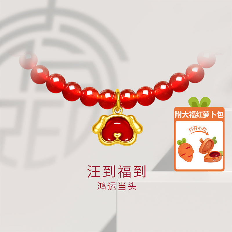 Red Agate Gamet String Bracelets, Handmade Bracelet - CozyLadyWear