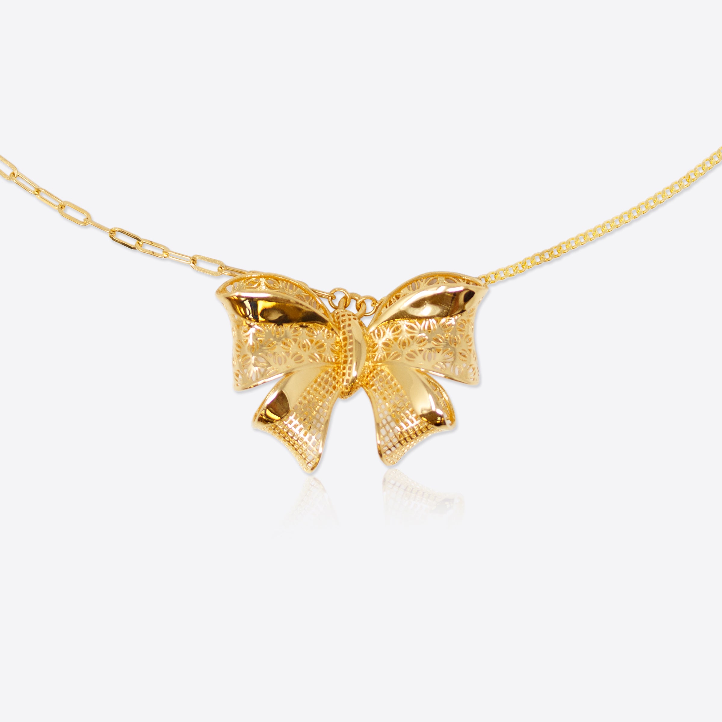 Luna Skye Moonstone Baby Butterfly Necklace | Anthropologie