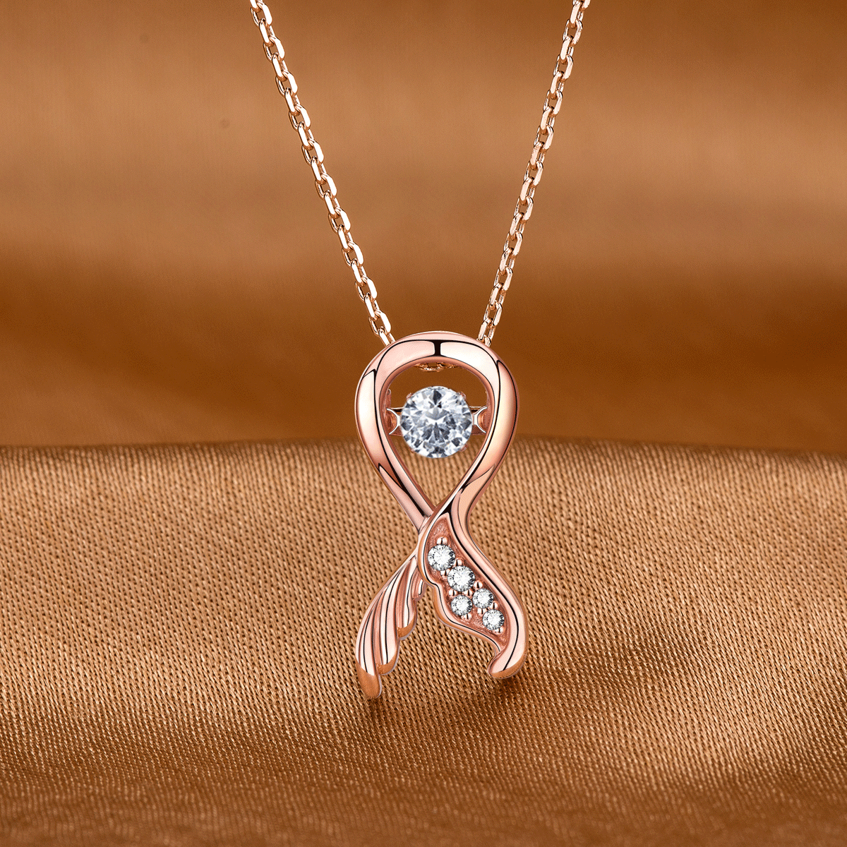 Mermaid infinity necklace online