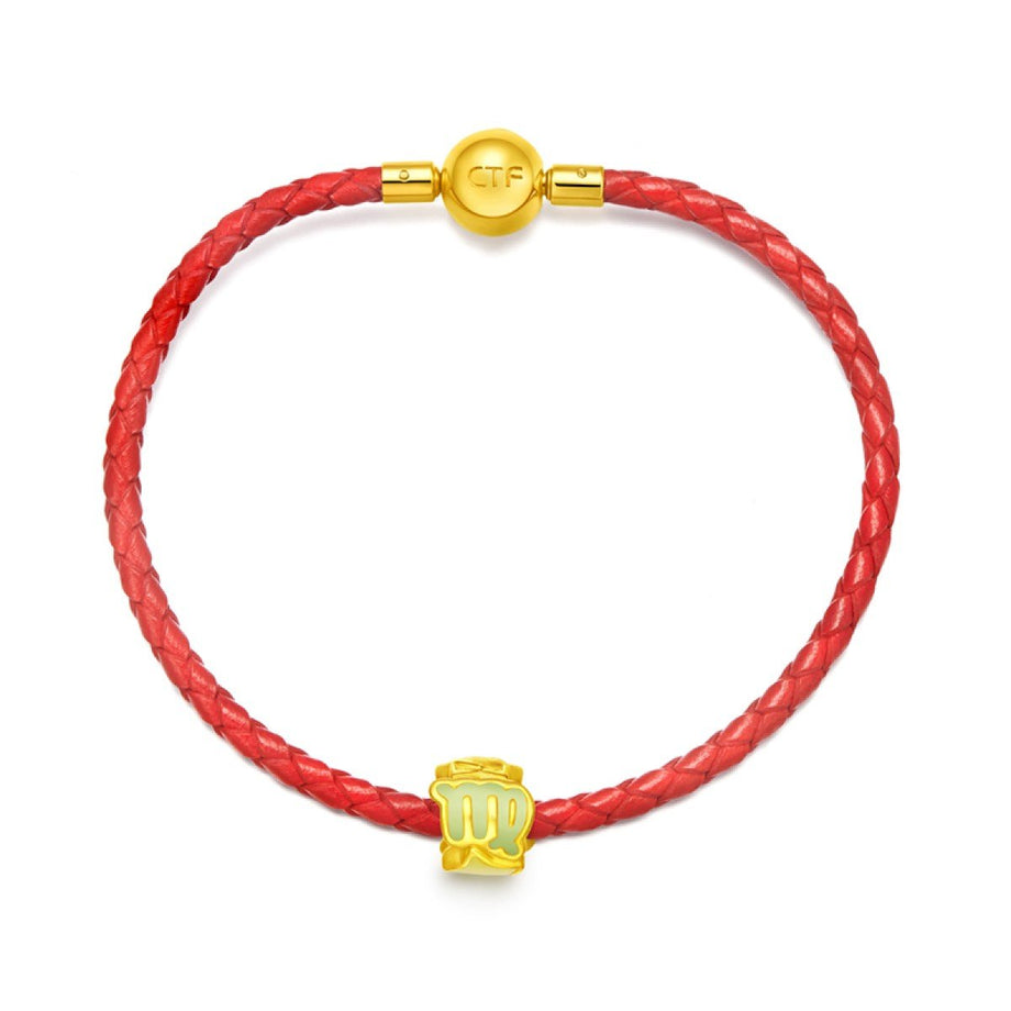 周大福999 24K足金「12星座系列」转运珠– Gem Hooray 珠宝汇