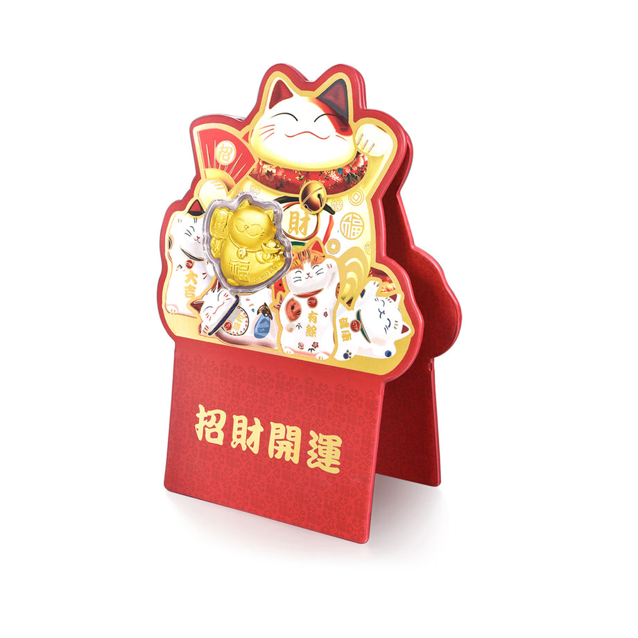 周大福 約1ｇ　金　A u 999.9 福招き　縁起物　ミニ 金元宝 周大福 約1g 金 A u 999.9 福招き 縁起物 ミニ 金元宝 周大福X MONOLOGUE