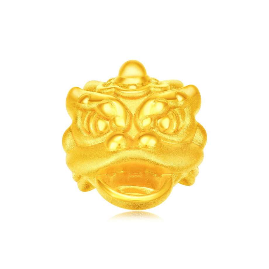 24K 24金　瓢簞 腕輪 足金999刻印入り 周大福999 24K足金铜钱喜狮转运珠/吊坠– Gem Hooray 珠宝汇