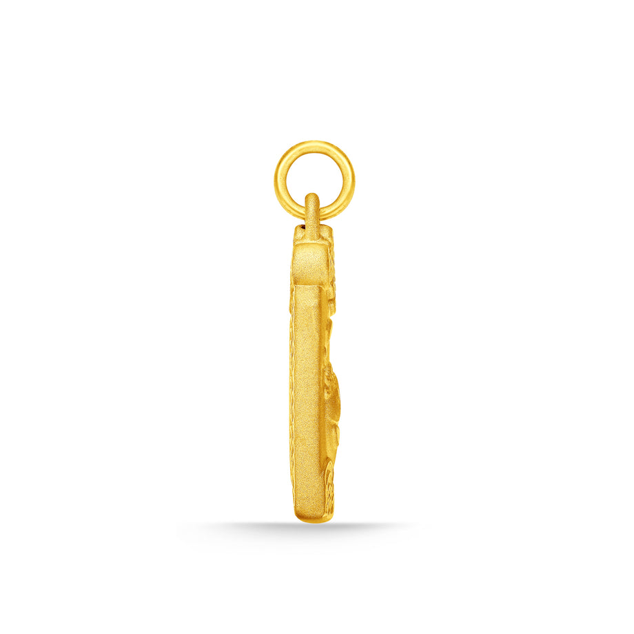 24K 24金　桃花 福 腕輪 足金999刻印入り 24K 24金 蓮花 無事 牌 足金999刻印入り - メルカリ