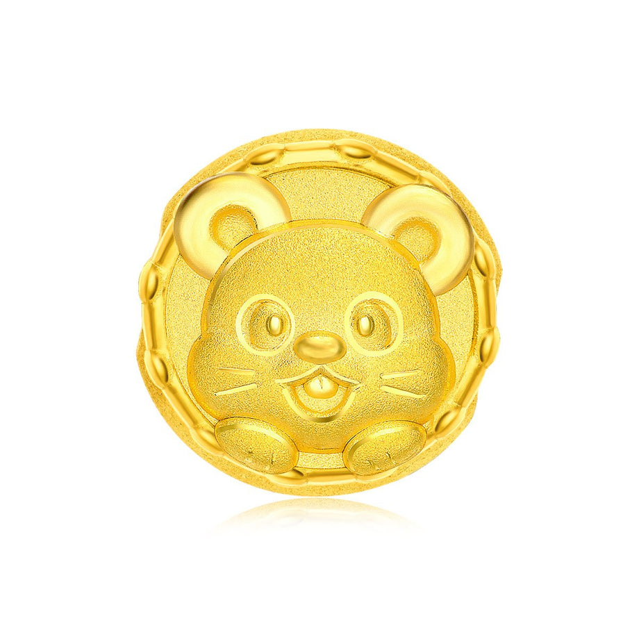 中国周大福限定chow tai fook 999足金24K うさぎ キーホルダー 中国周大福限定chow tai fook 999足金24Kうさぎ キーホルダー