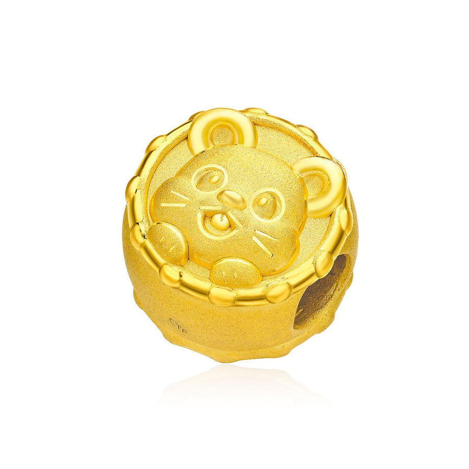 周大福999 24K足金「12生肖系列」招财开运金币转运珠– Gem