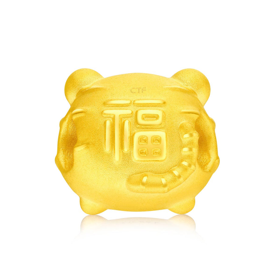 999 on sale gold charm